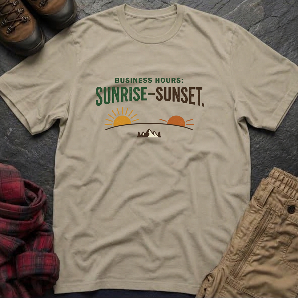 Business Hours Sunrise-Sunset T-Shirt