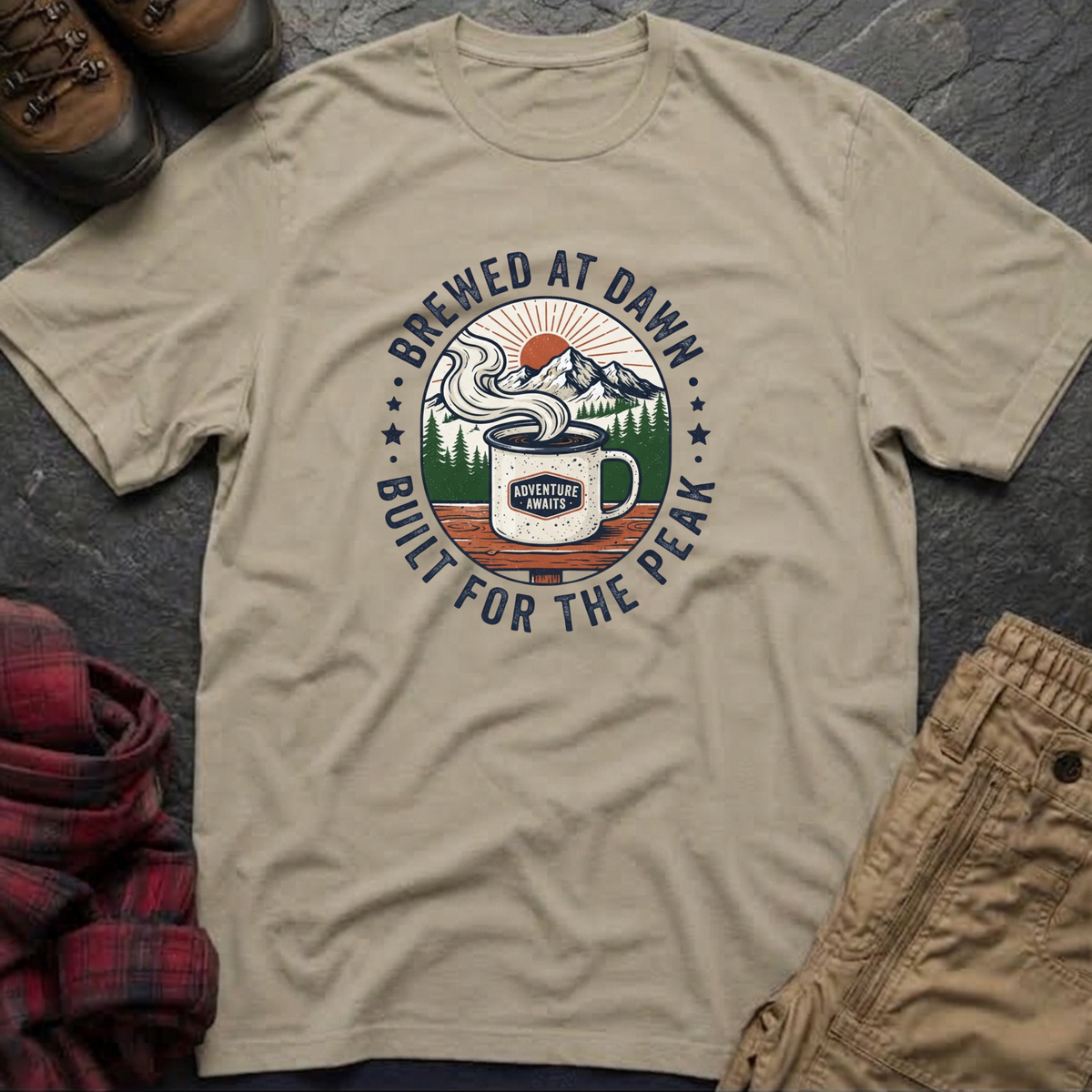 Brewed at Dawn T-Shirt