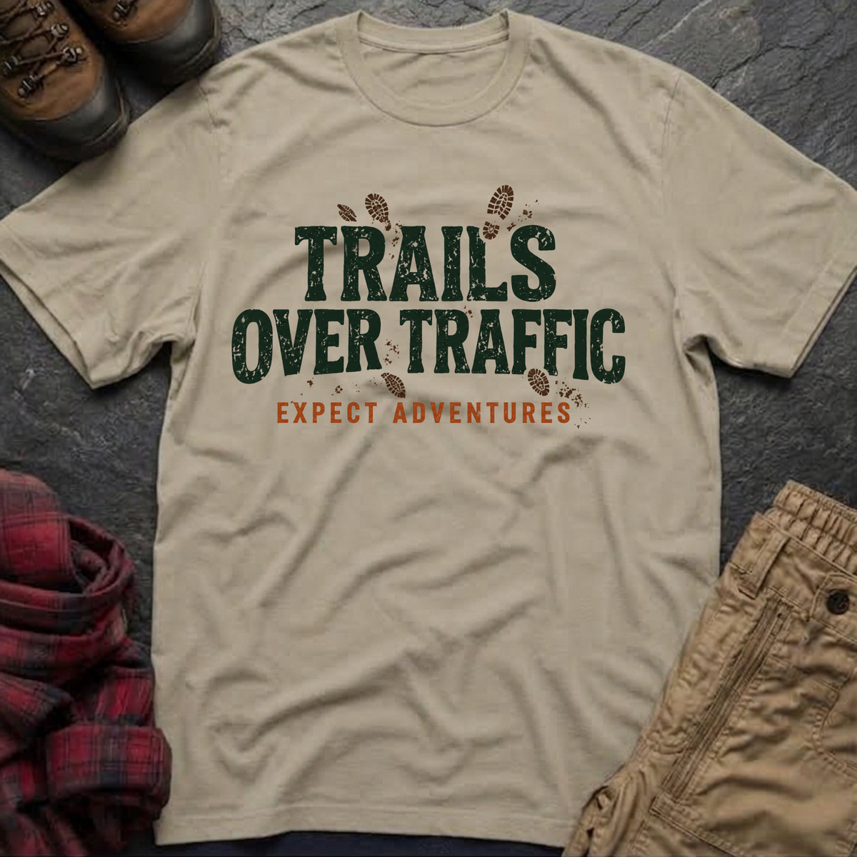 Trails Over Traffic T-Shirt