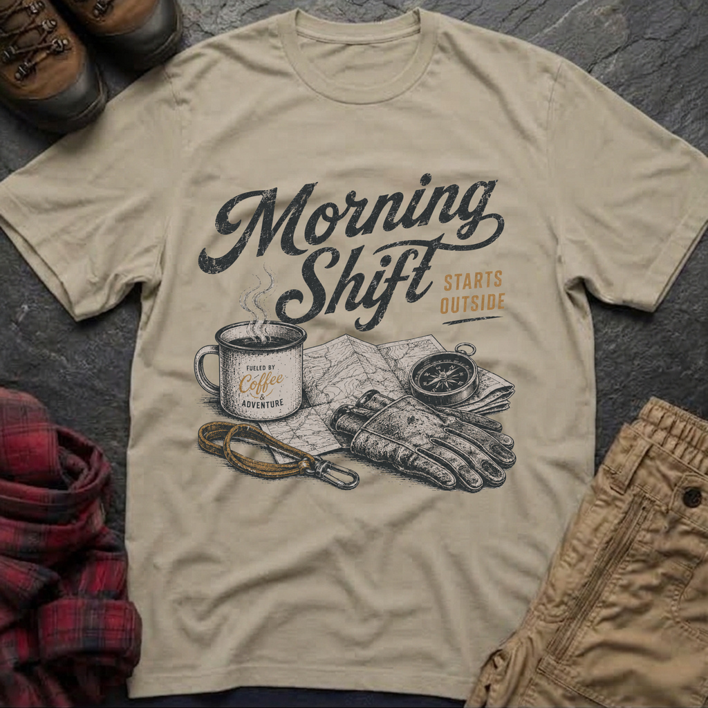 Morning Shift Starts Outside T-Shirt
