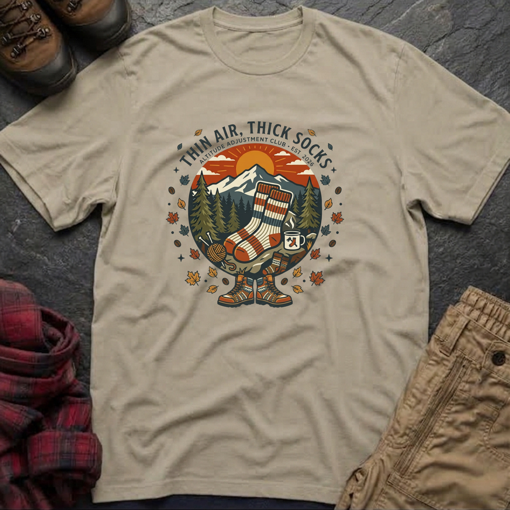 Thin Air Thick Socks T-Shirt