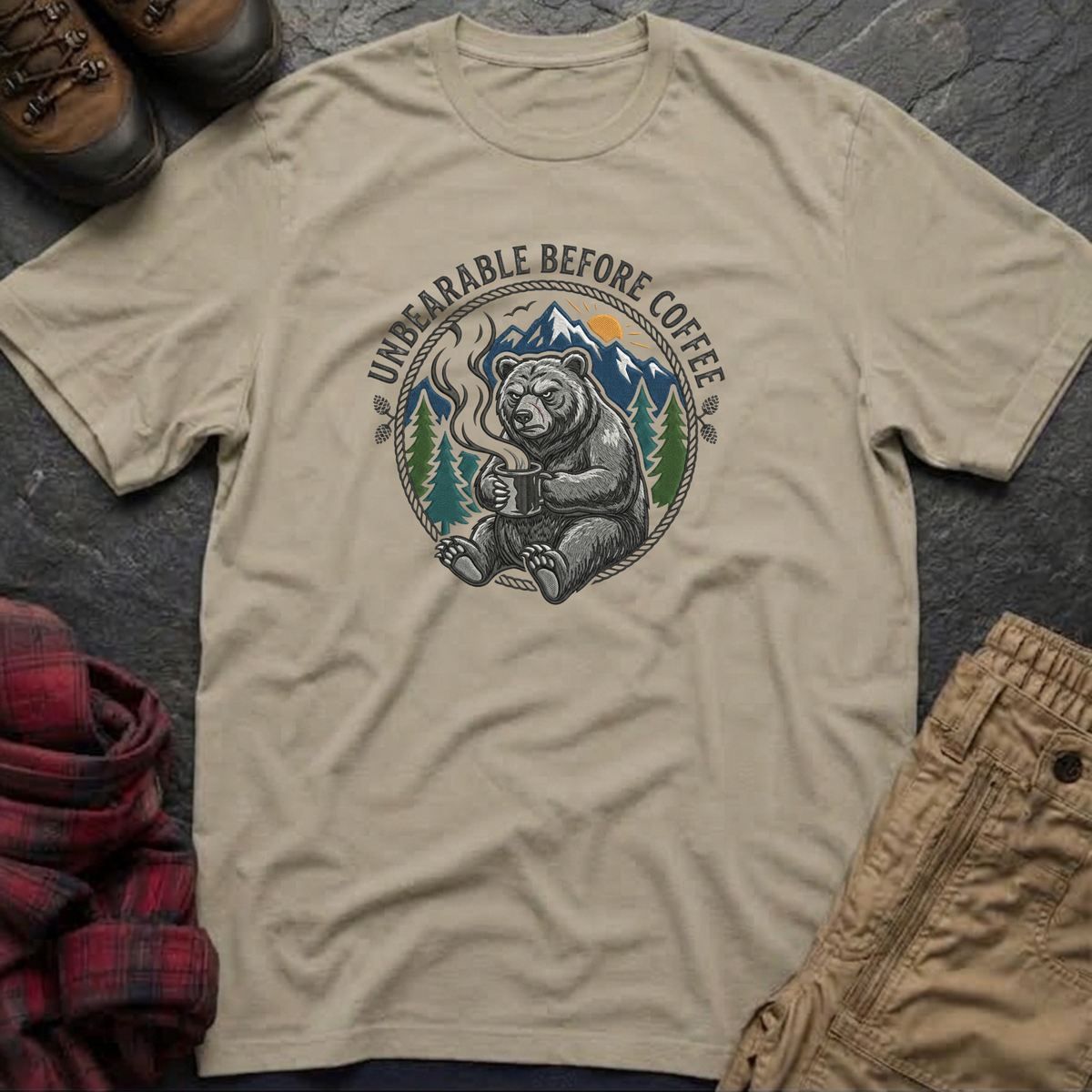 Unbearable Before Coffee T-Shirt