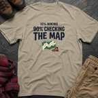 10% Hiking 90% Checking T-Shirt