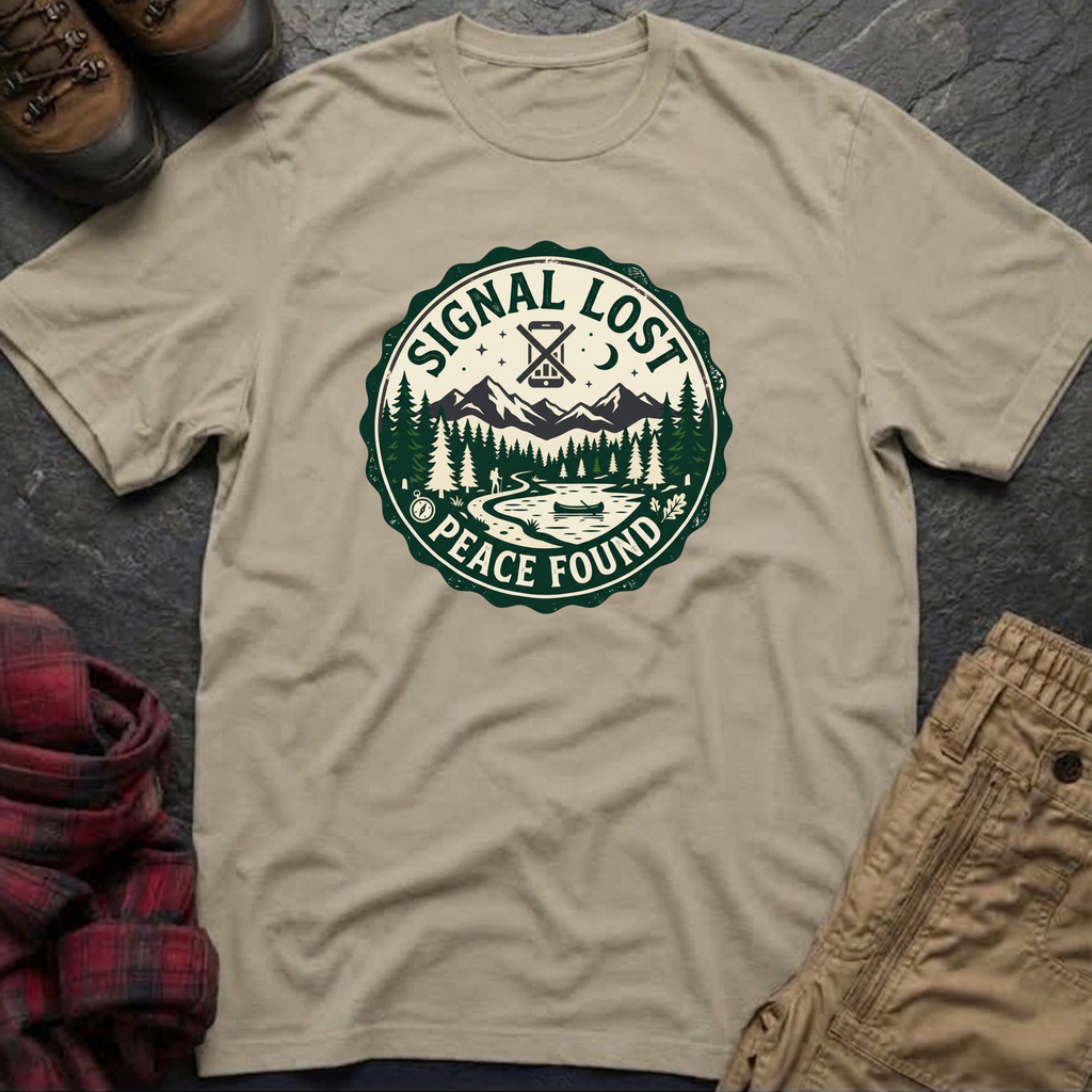 Signal Lost Peace Found T-Shirt