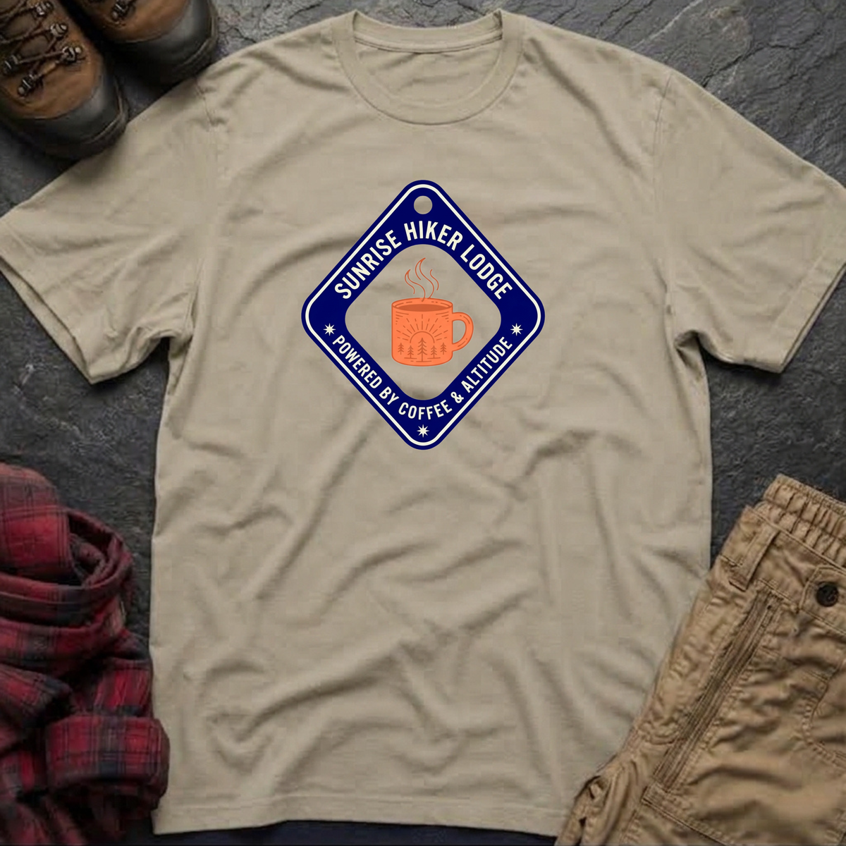Sunrise Hiker Lodge T-Shirt