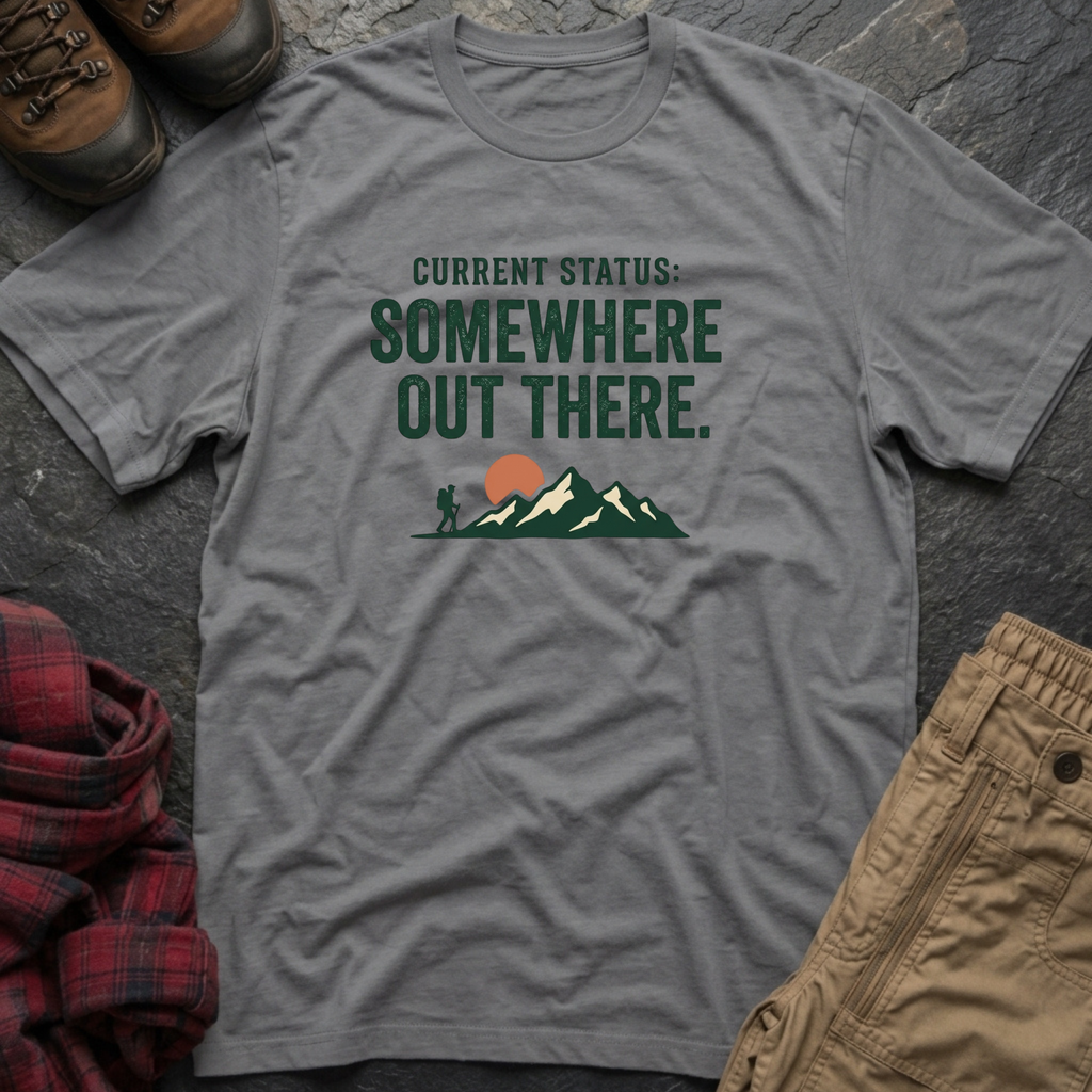 Current Status Somewhere Out There T-Shirt