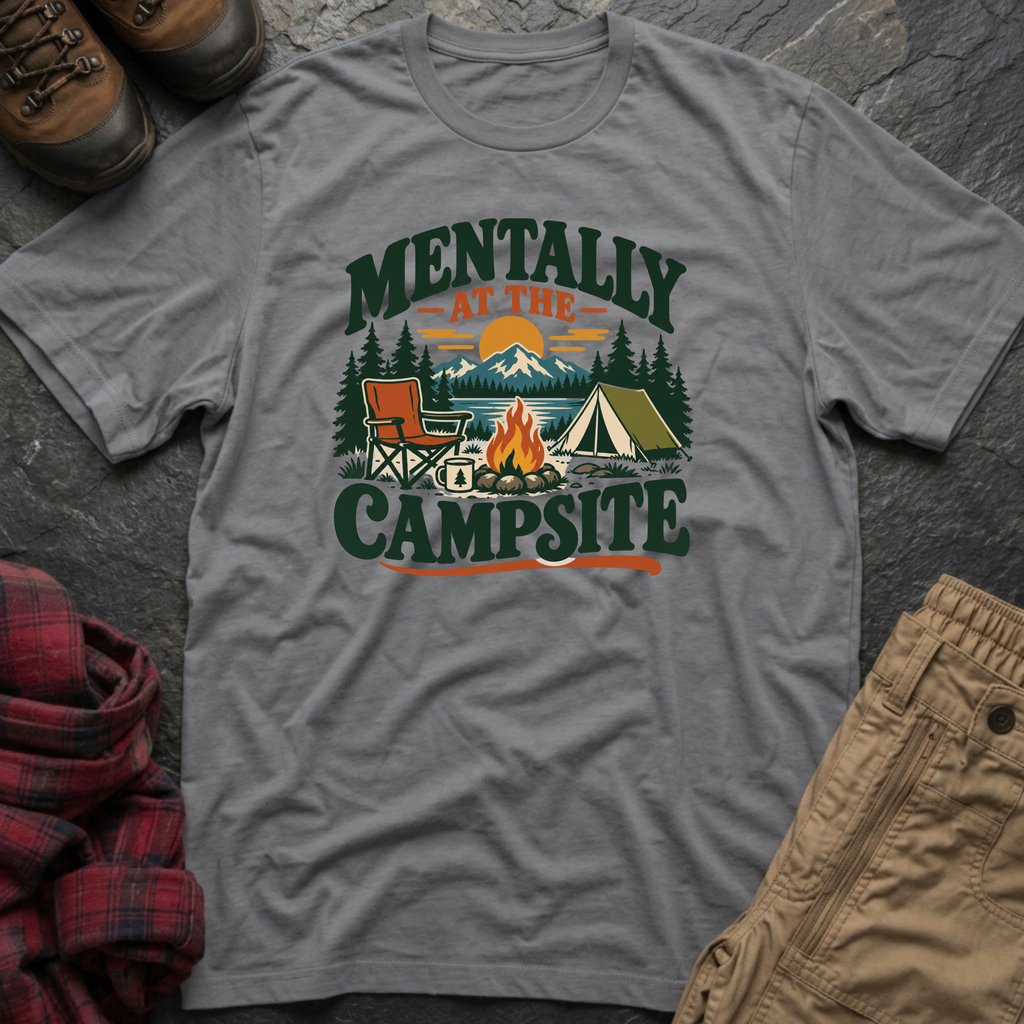 Mentally At The Campsite T-Shirt