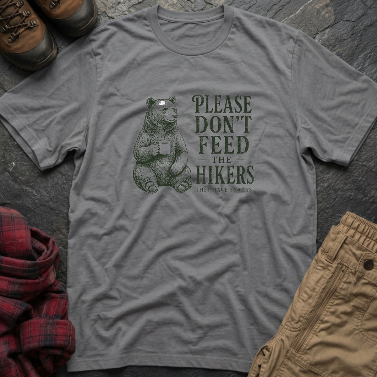 Please Don't Feed The Hikers T-Shirt