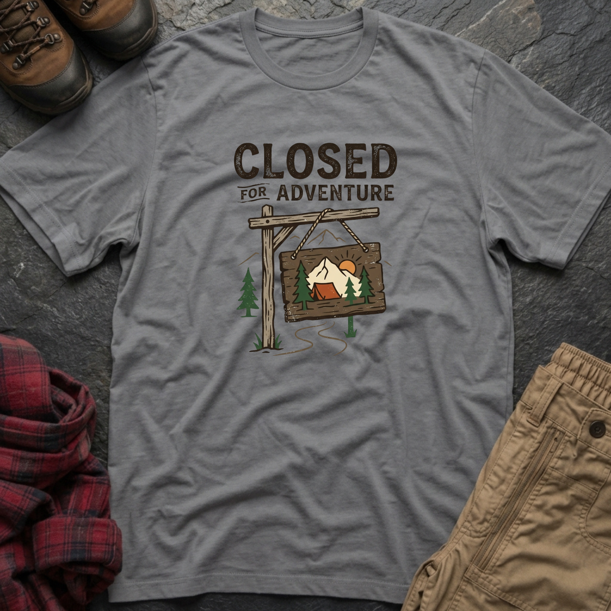 Closed For Adventure T-Shirt