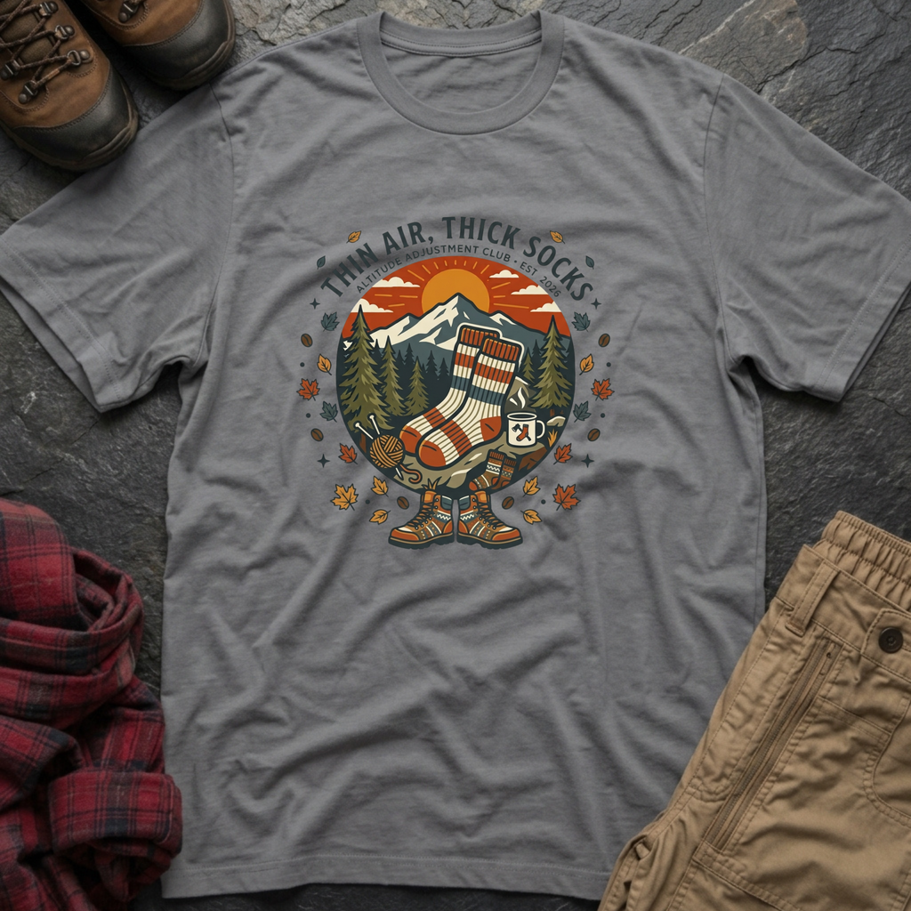 Thin Air Thick Socks T-Shirt