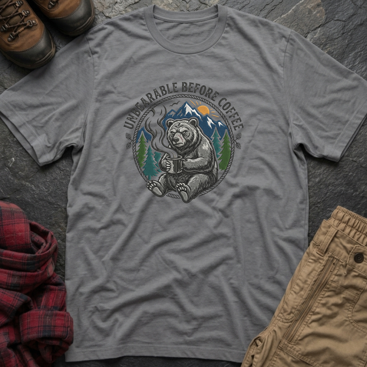 Unbearable Before Coffee T-Shirt