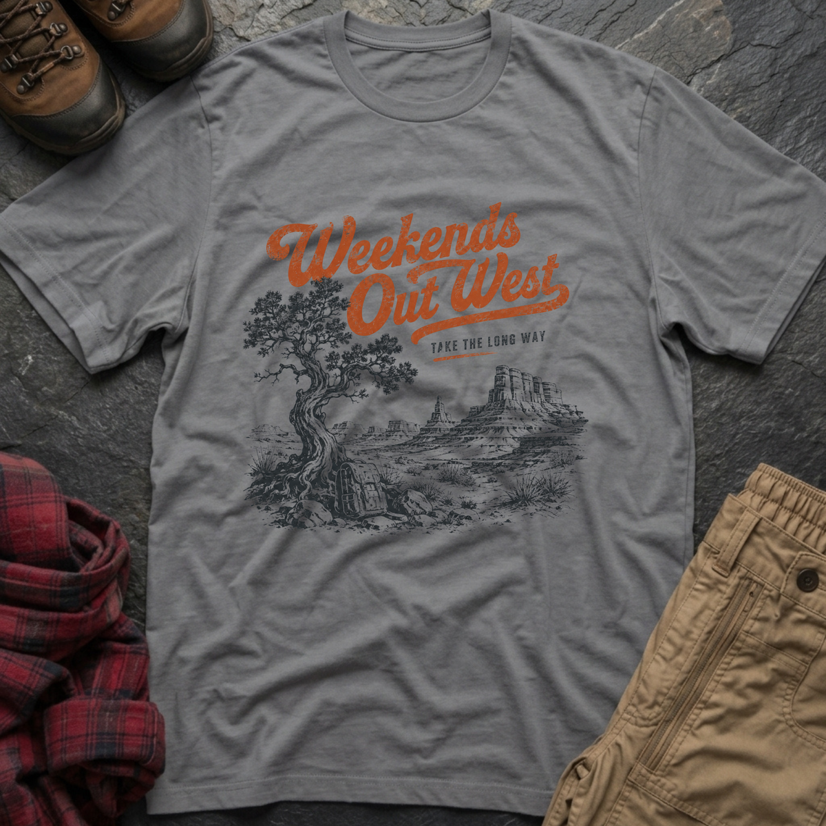 Weekends Out West T-Shirt
