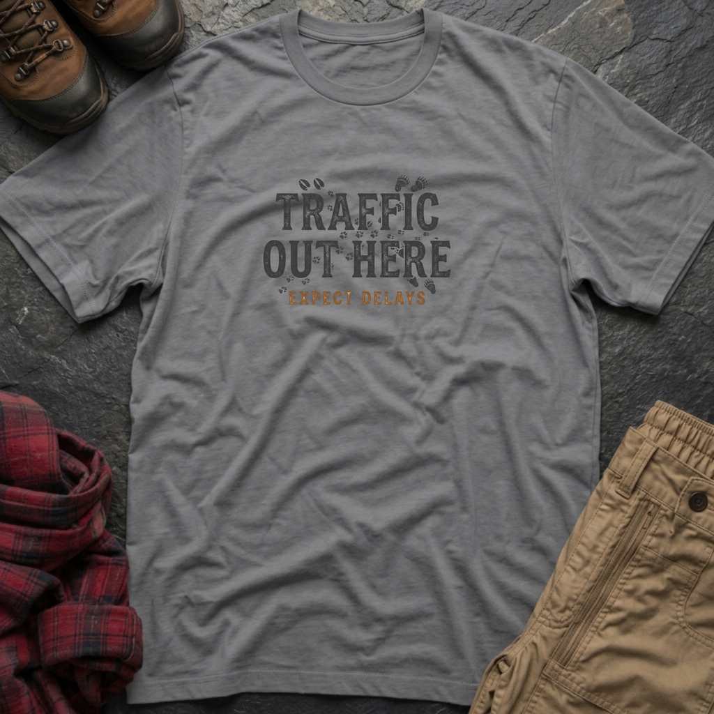 Traffic Out Here Expect Delays T-Shirt