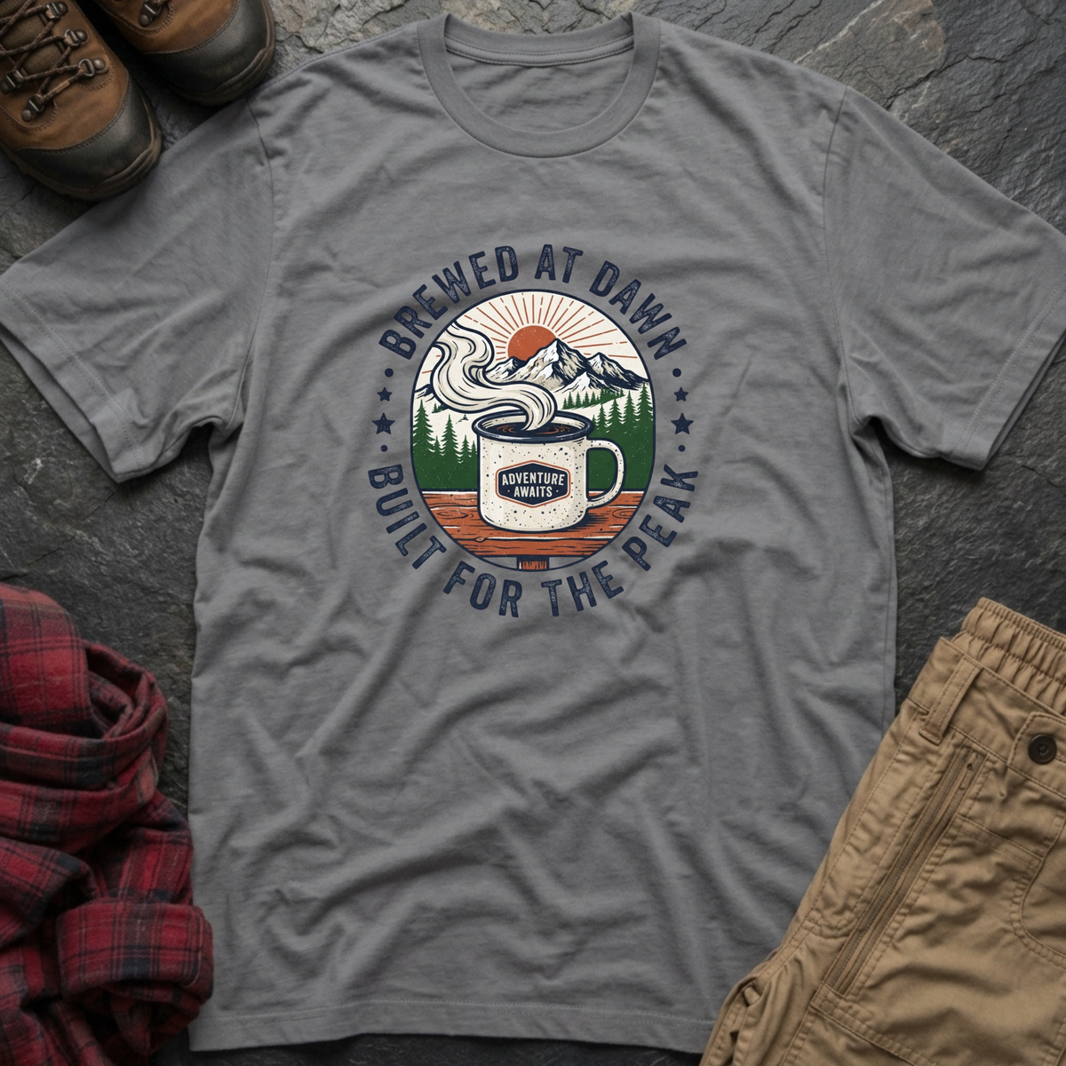 Brewed at Dawn T-Shirt