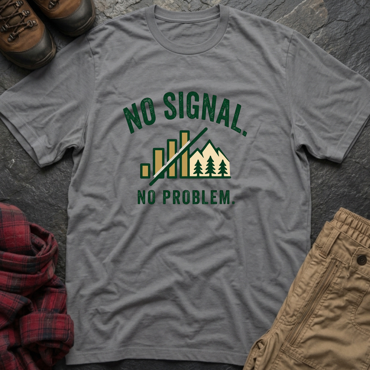 No Signal No Problem T-Shirt