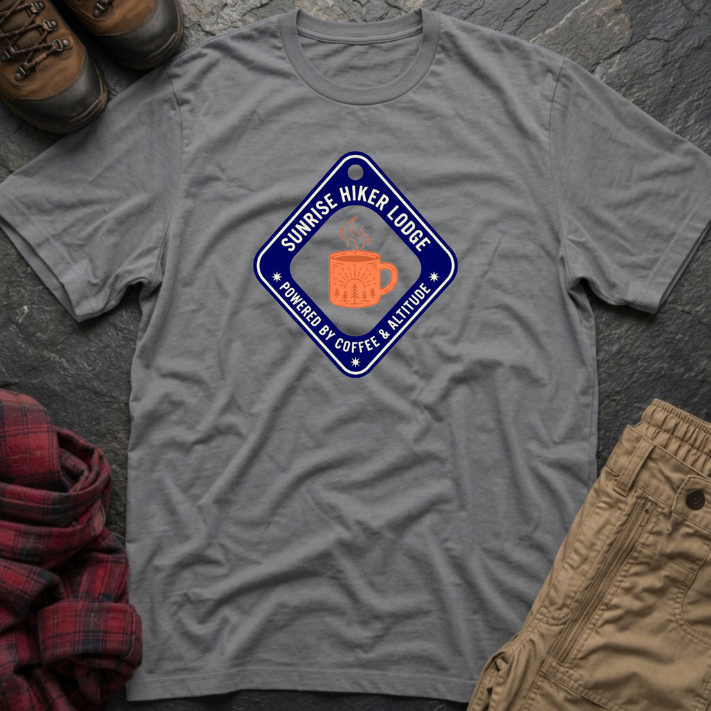 Sunrise Hiker Lodge T-Shirt