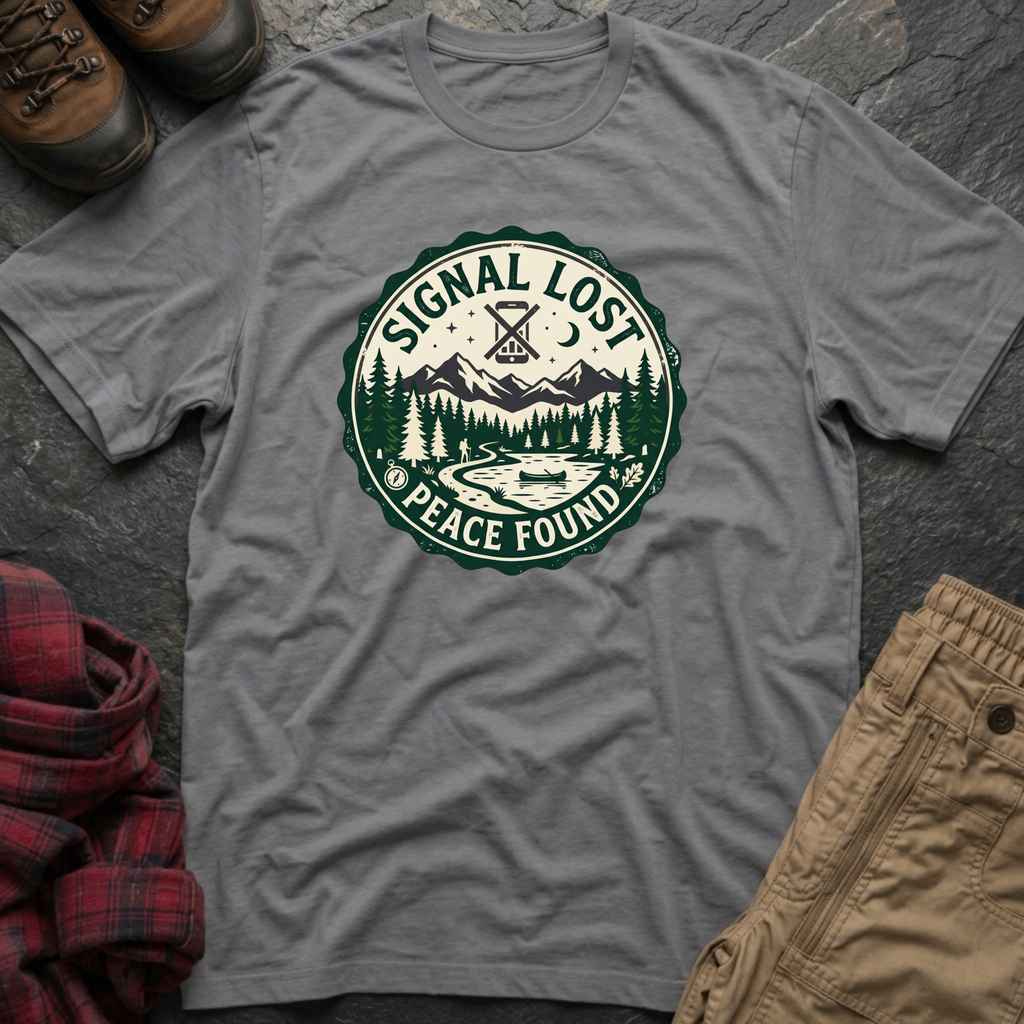 Signal Lost Peace Found T-Shirt