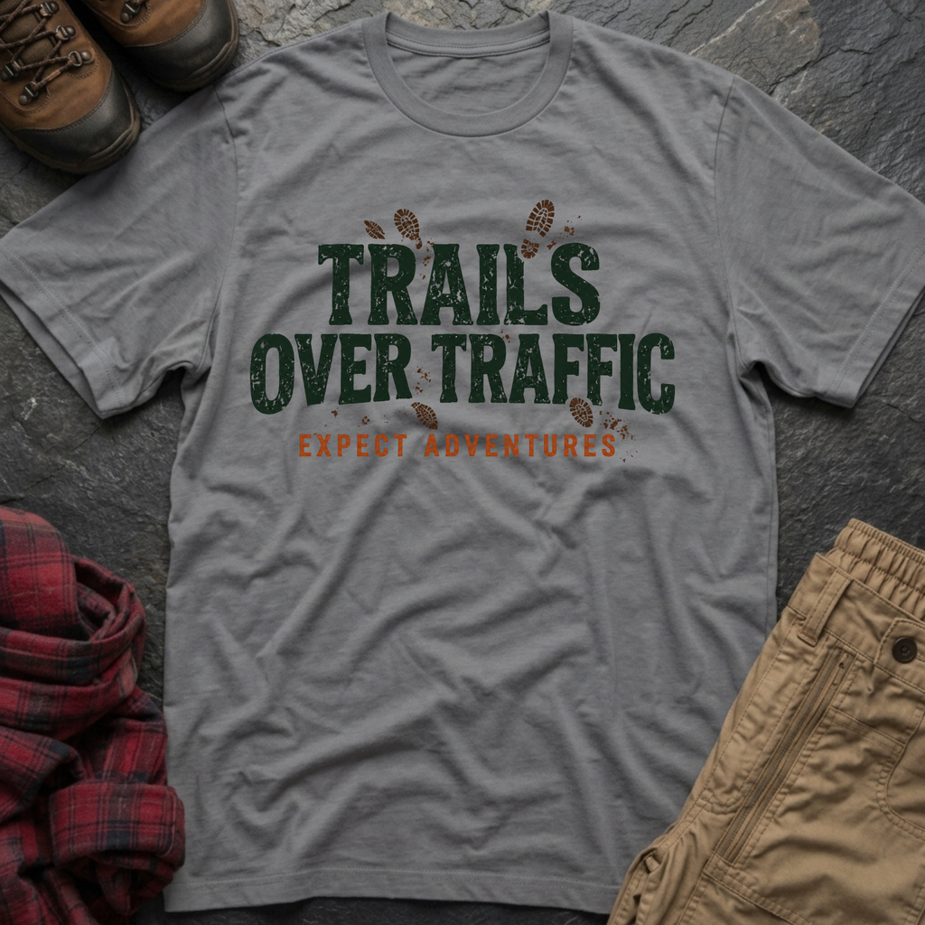Trails Over Traffic T-Shirt
