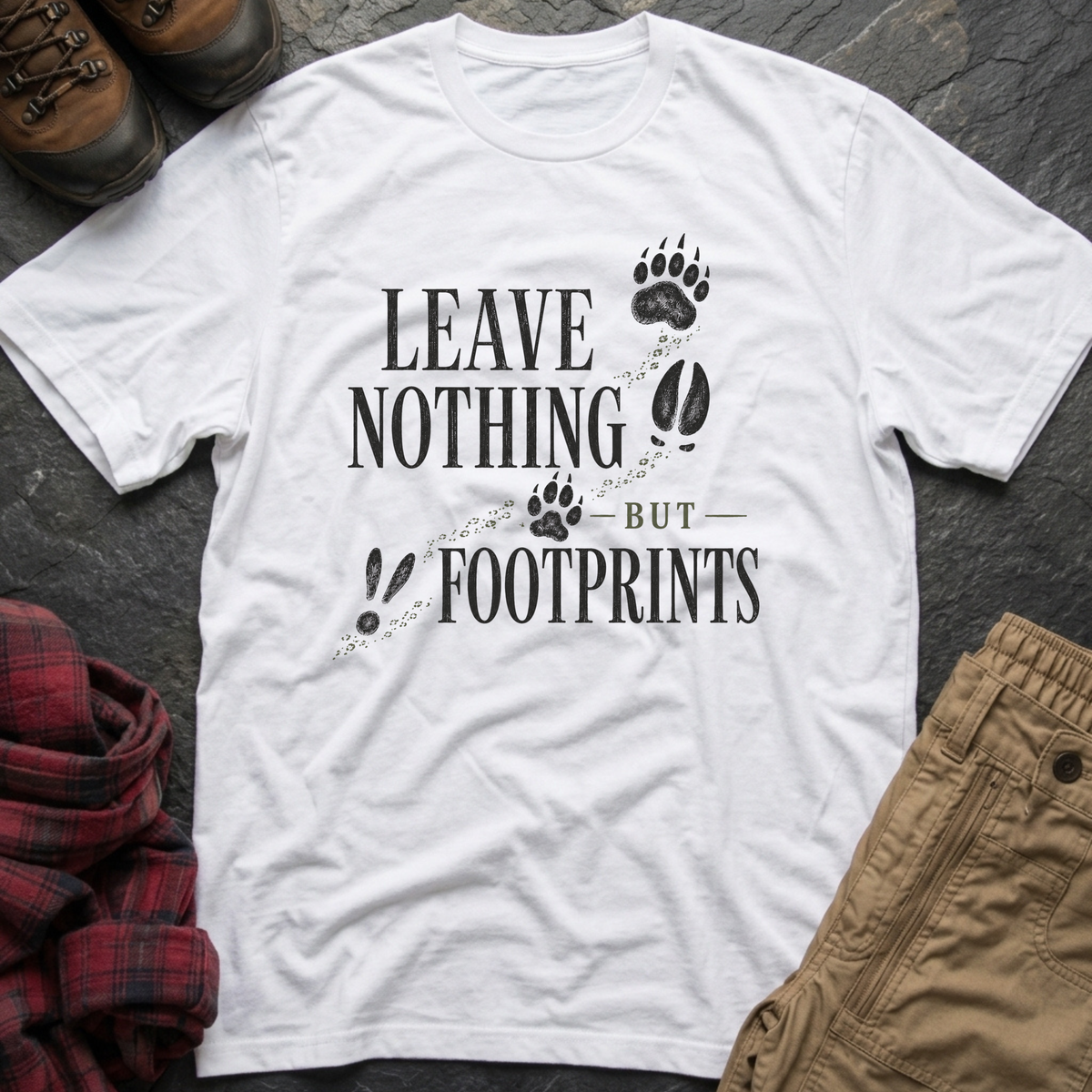 Leave Nothing But Footprints T-Shirt
