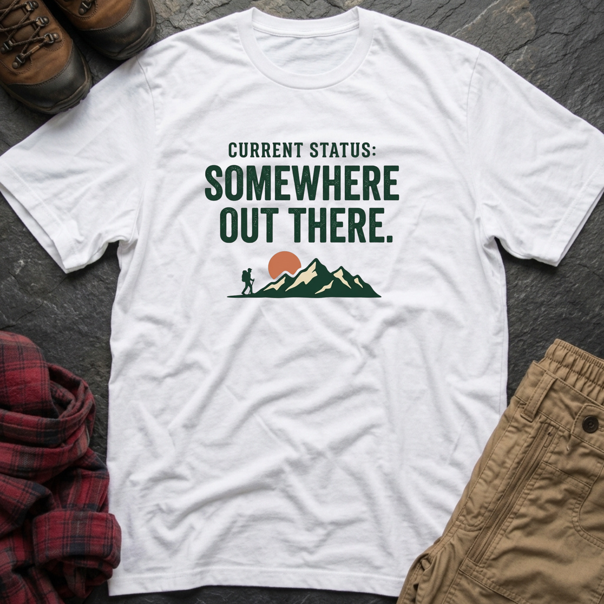 Current Status Somewhere Out There T-Shirt