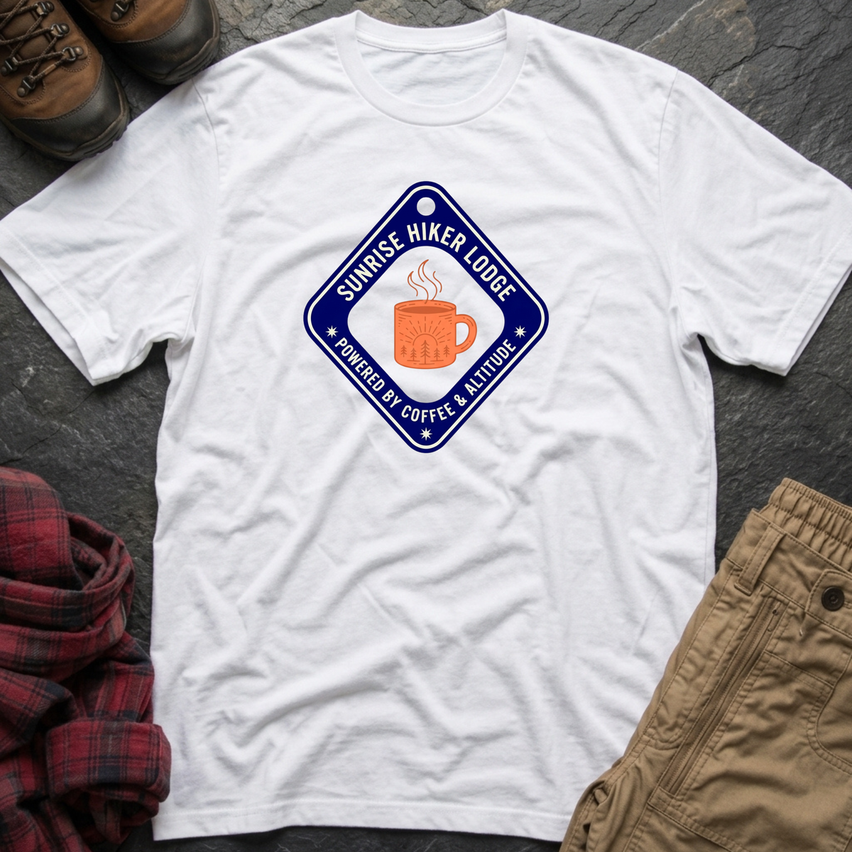 Sunrise Hiker Lodge T-Shirt