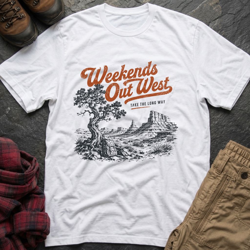 Weekends Out West T-Shirt