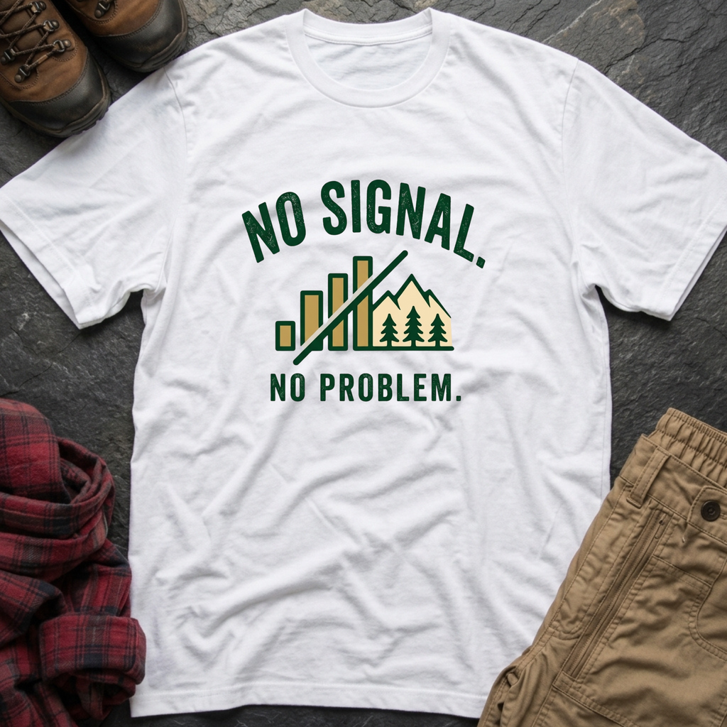 No Signal No Problem T-Shirt