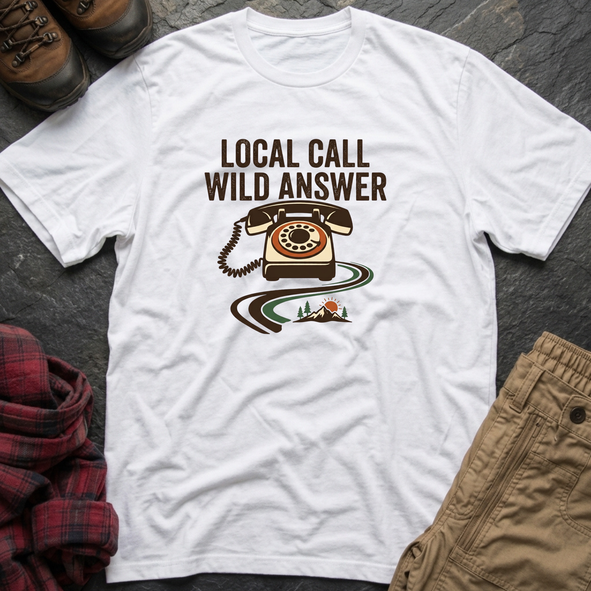 Local Call Wild Answer T-Shirt