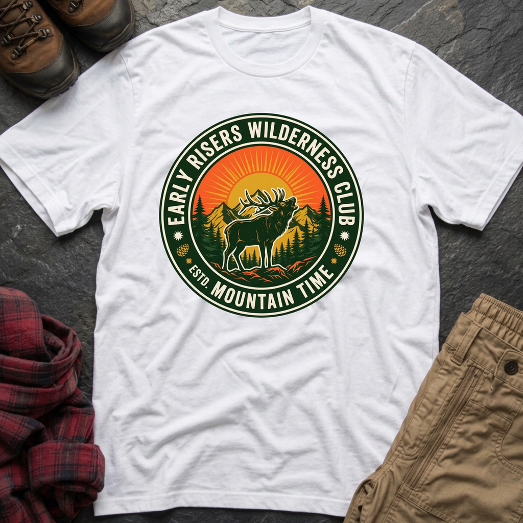Early Risers Wilderness Club T-Shirt