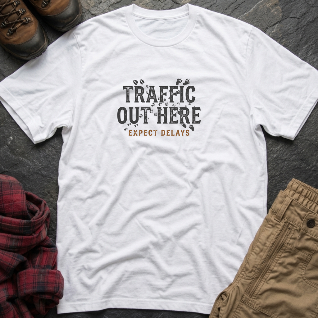 Traffic Out Here Expect Delays T-Shirt