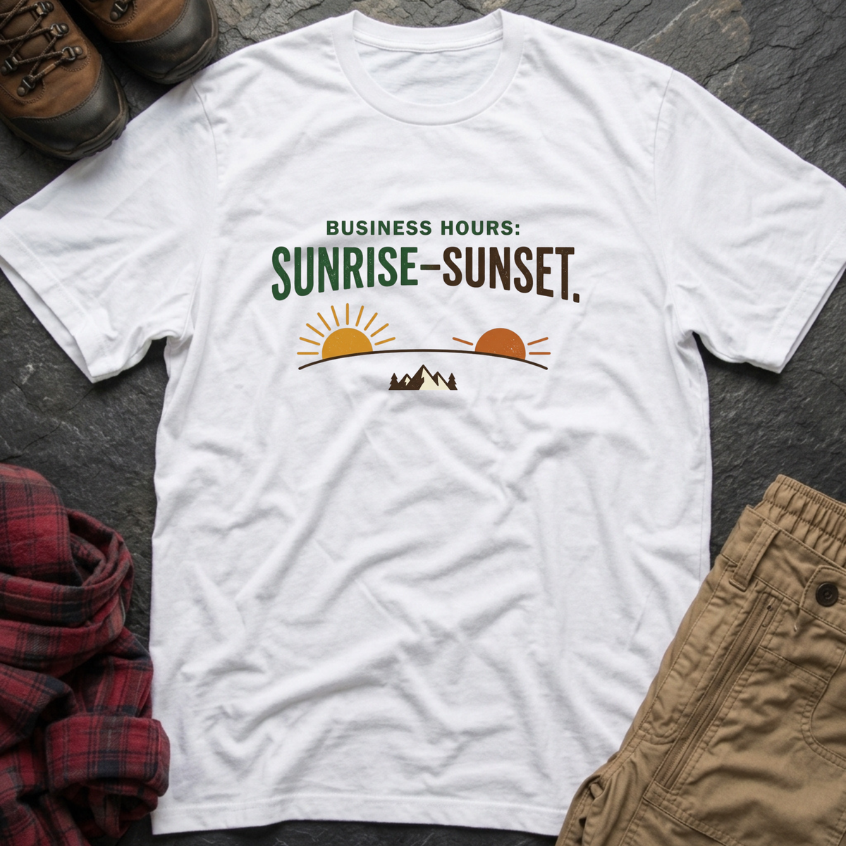 Business Hours Sunrise-Sunset T-Shirt