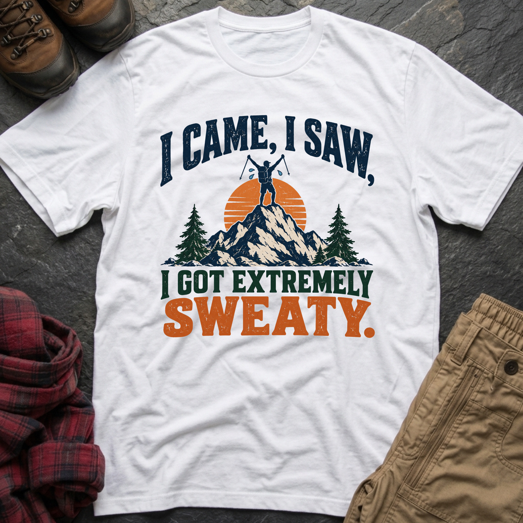I Came, I Saw,  I Got Extremely Sweaty T-Shirt