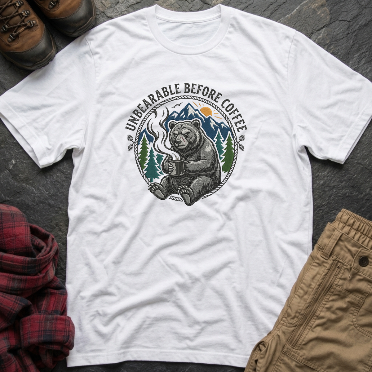 Unbearable Before Coffee T-Shirt