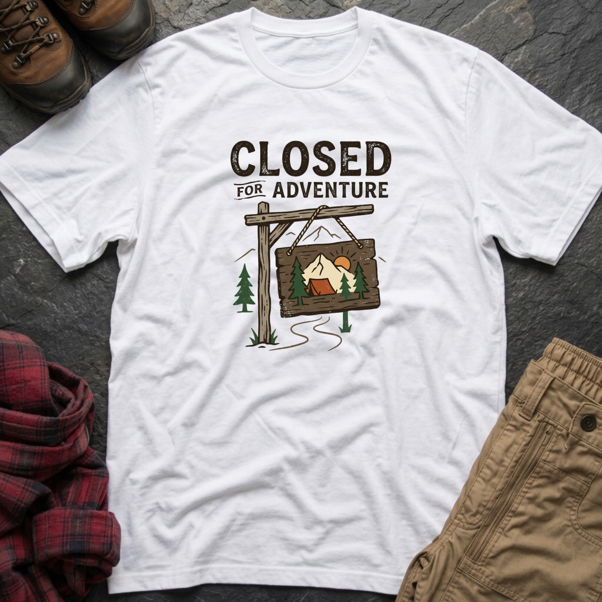 Closed For Adventure T-Shirt