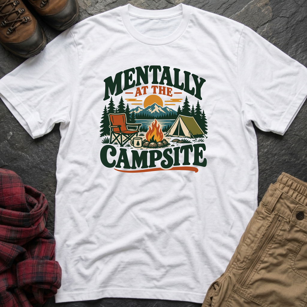 Mentally At The Campsite T-Shirt