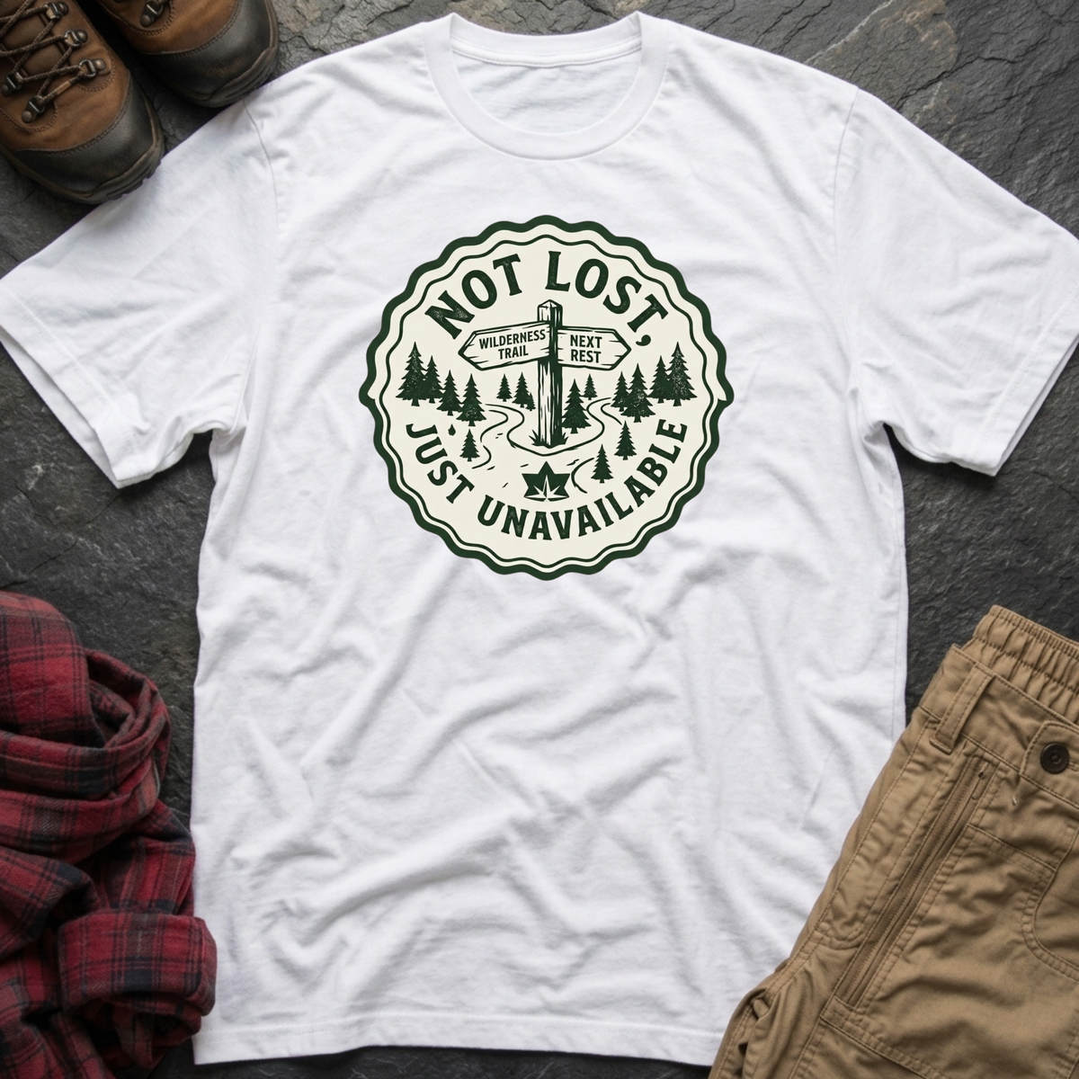 Not Lost Just Unavailable T-Shirt