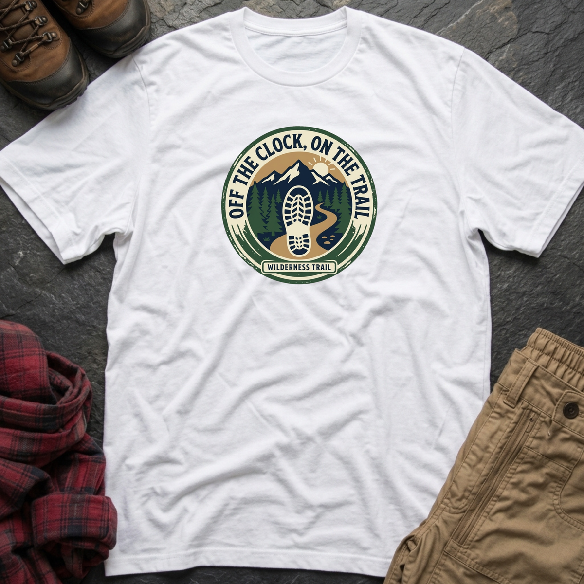 Off The Clock On Trail T-Shirt